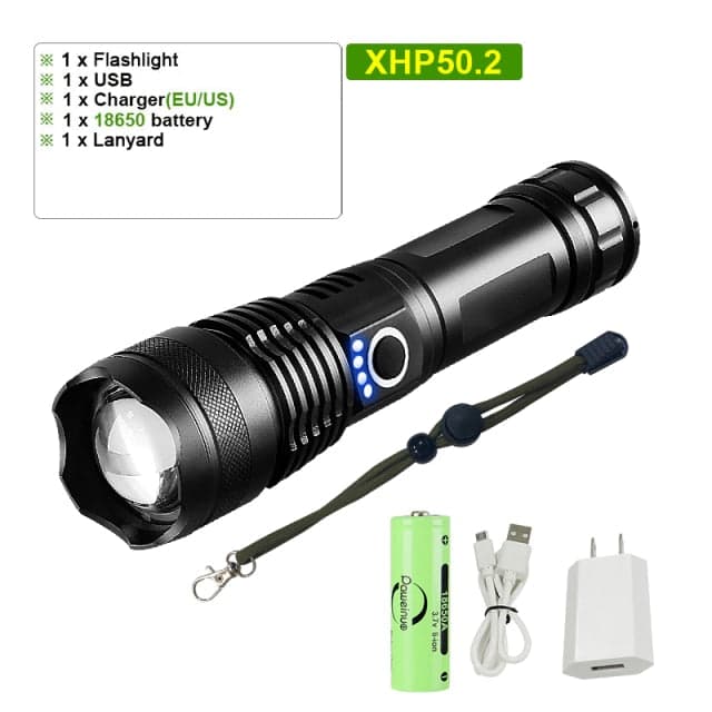 High Lumen Tactical Flashlight - Image 15