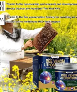 BEE VENOM LITHOSPERMUM Pain-Relief Bone Healing Cream