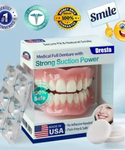 Medical Full Denture with Strong Suction