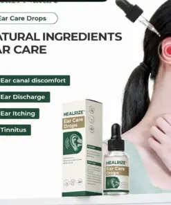 Ear Care Drops – Plant-Based Formula