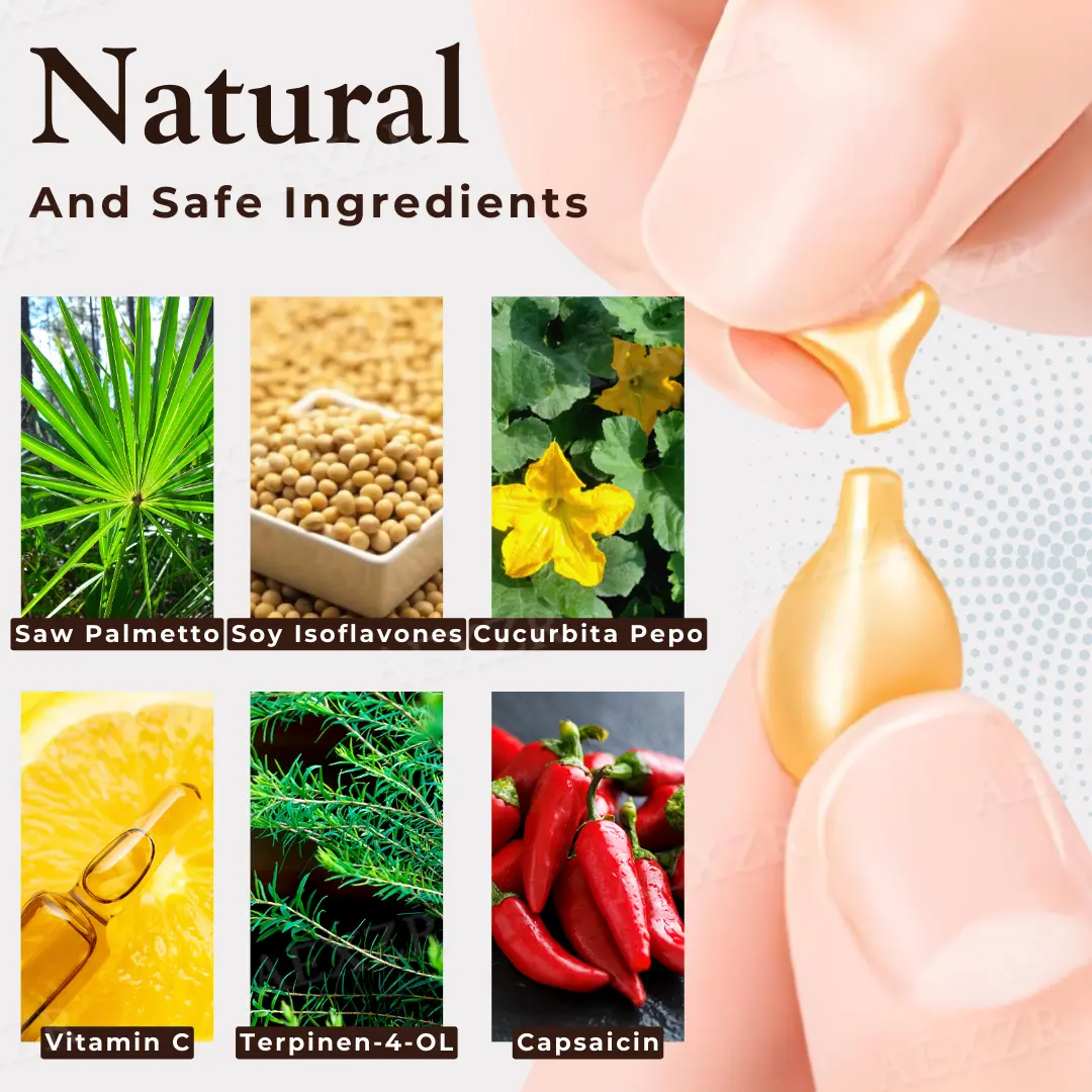 Hair Regrowth Capsules Revive Follicles, Boost Hair Volume - Image 4