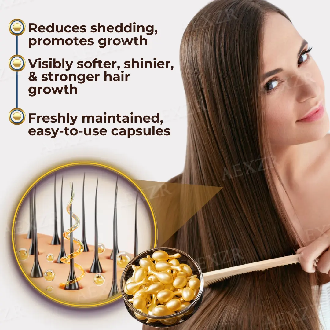 Hair Regrowth Capsules Revive Follicles, Boost Hair Volume - Image 5