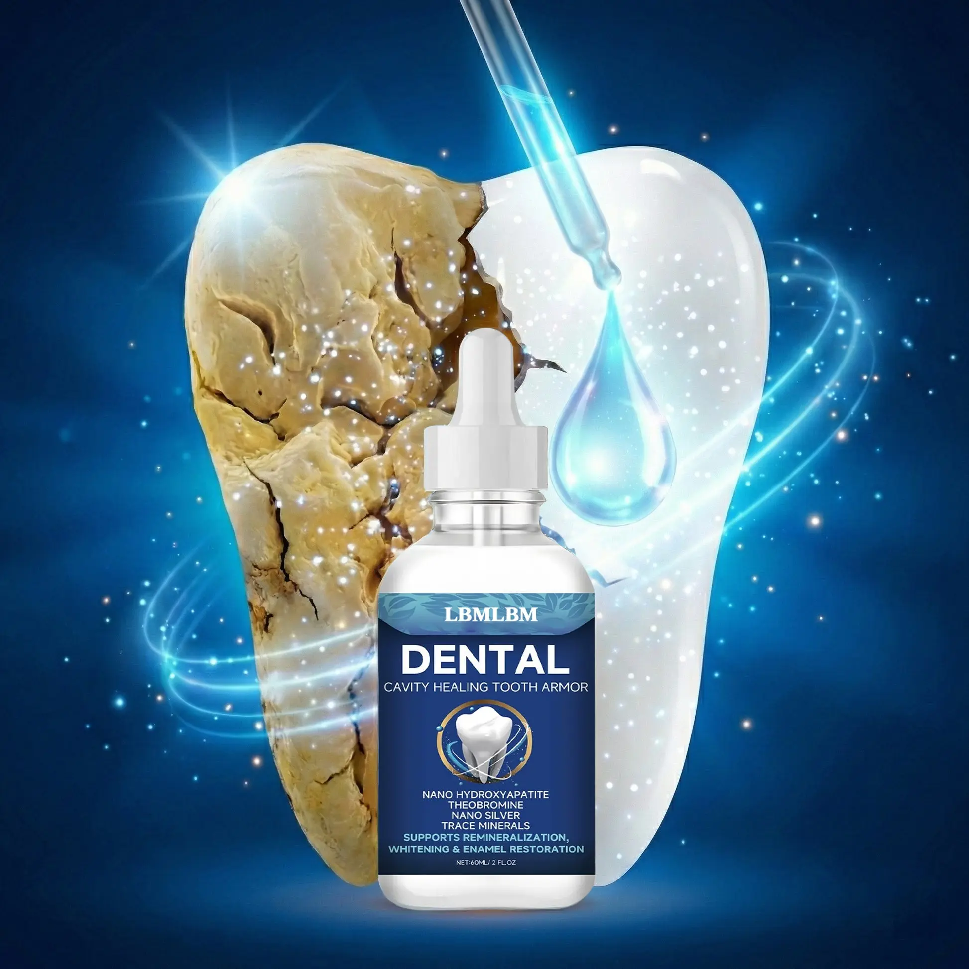 Nano-Hydroxyapatite Deep-Fusion Drops Advanced Enamel