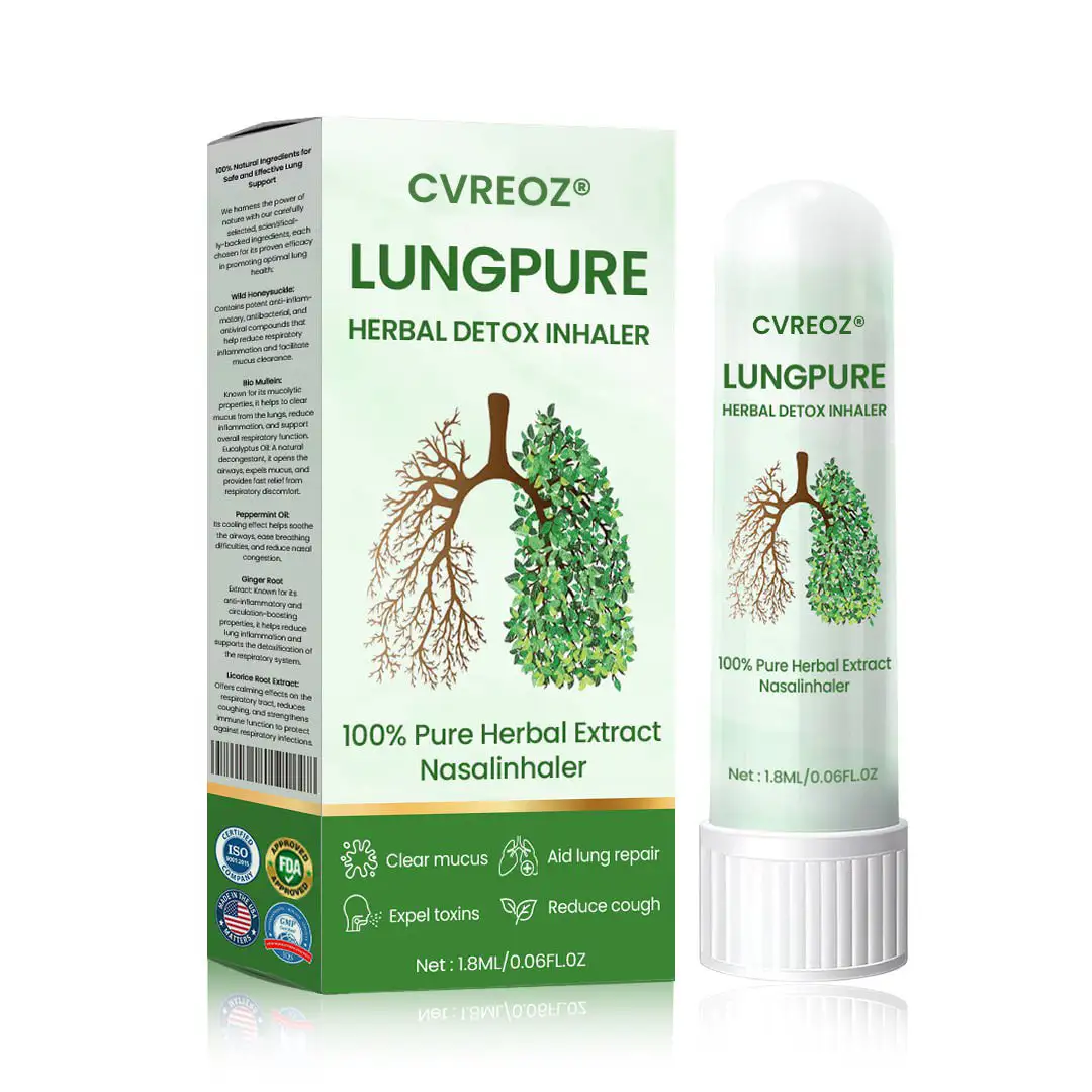 LungPure Herbal Detox Inhaler
