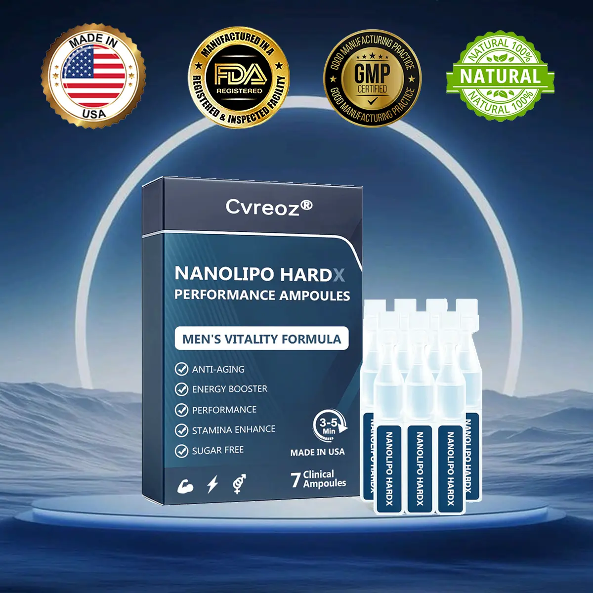 NanoLipo HardX Performance Ampoules