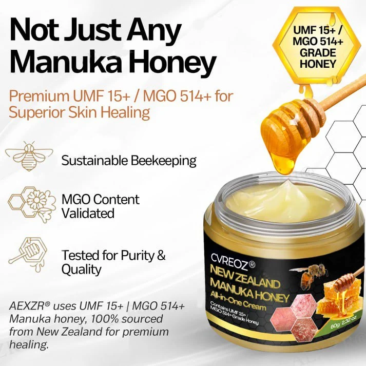 New Zealand Manuka Honey All-in-One Cream - Image 4