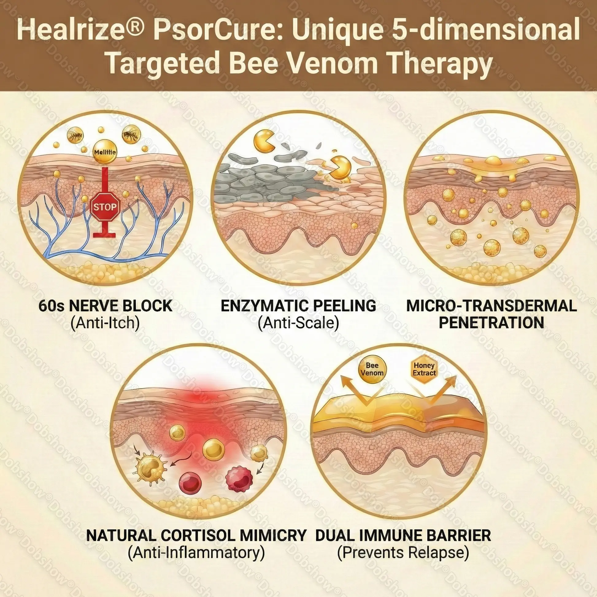 PsorCure Targeted Bee Venom Relief Cream - Image 4