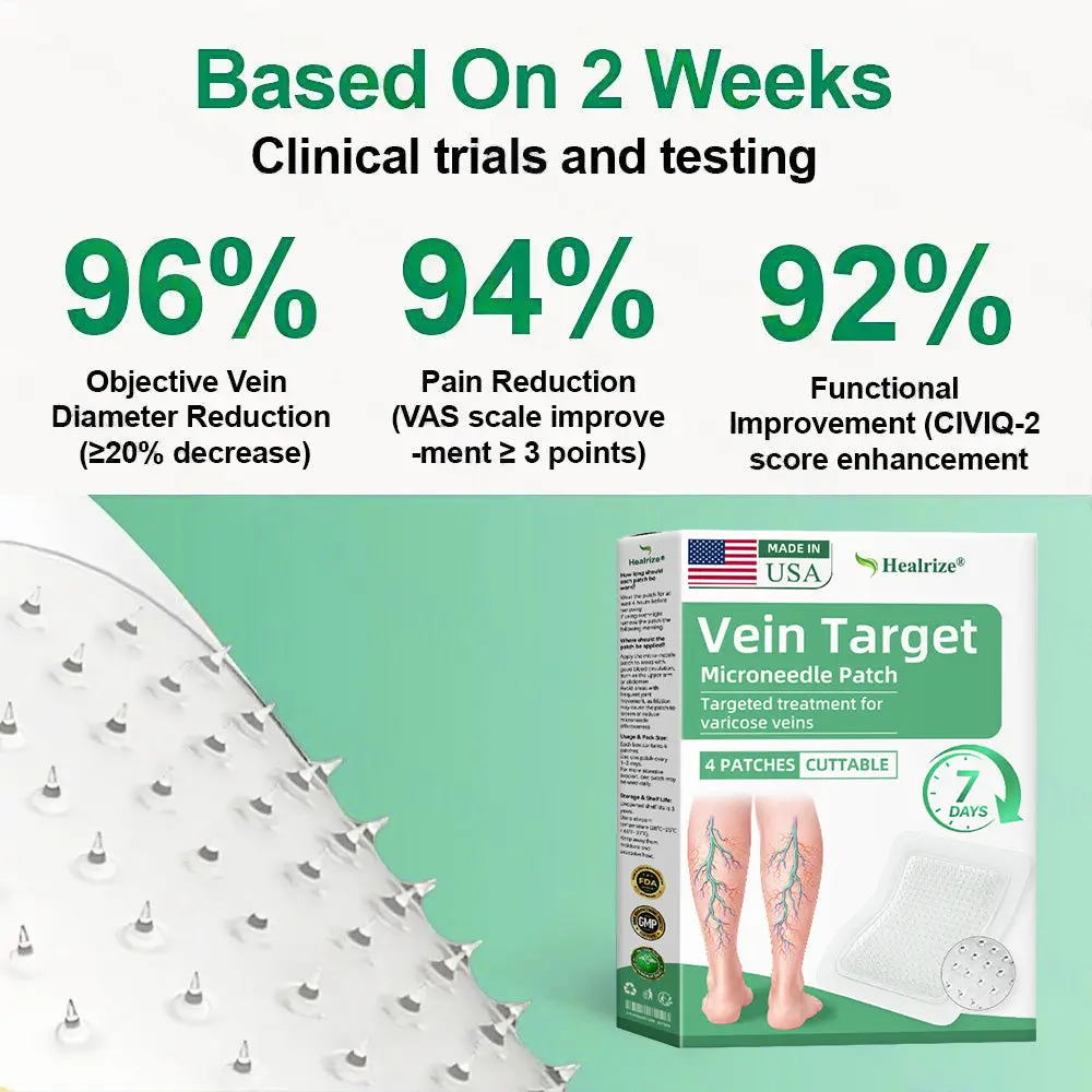 VeinTarget Microneedle Patch Once Daily, Visible Results in 7 Days - Image 6