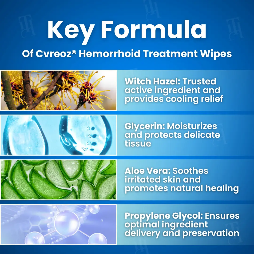 Hemorrhoid Treatment Wipes - Image 4