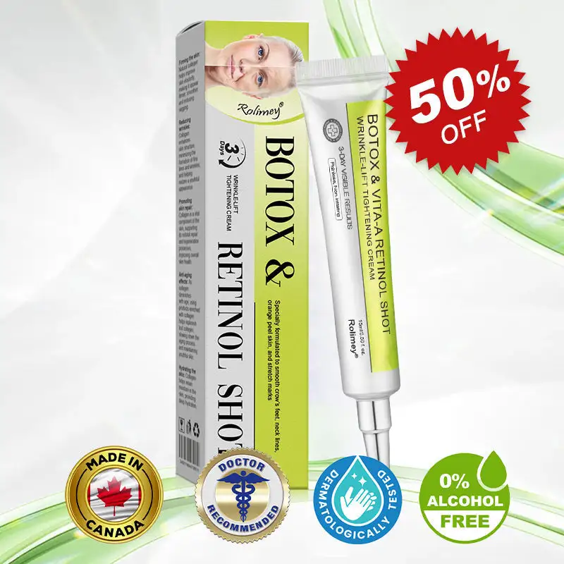 Botox Vita-A Retinol Wrinkle-Lift Cream Made Shipped from CA