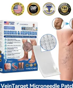 Vein Contour Microneedle Patch