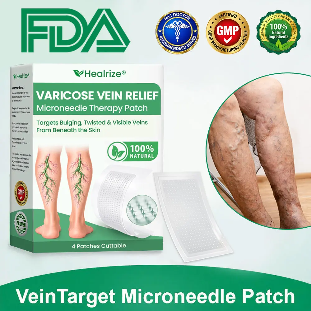 VeinEase Microneedle Care PatchInstant Relief, Long-Term Results