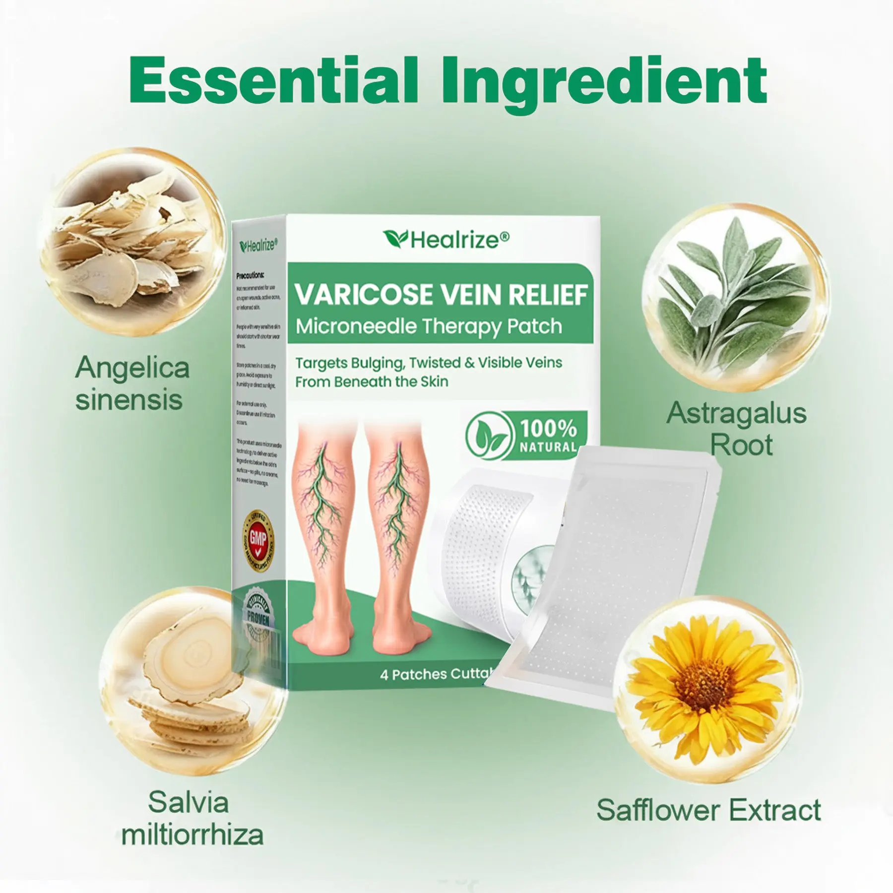 VeinEase Microneedle Care PatchInstant Relief, Long-Term Results - Image 8