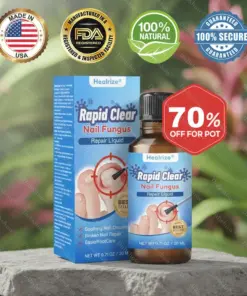 Nano Rapid Clear Nail Fungus Rapair Liquid Effective in 7 Days, Permanently Eliminates the Root