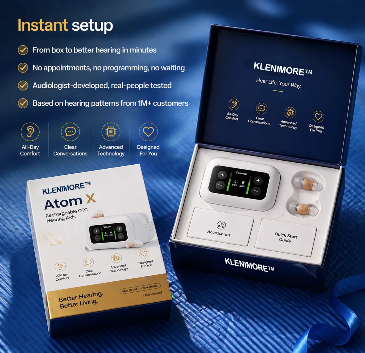 Atom X Smart Hearing Aids — Hear Clearly, Feel Confident Again - Image 5