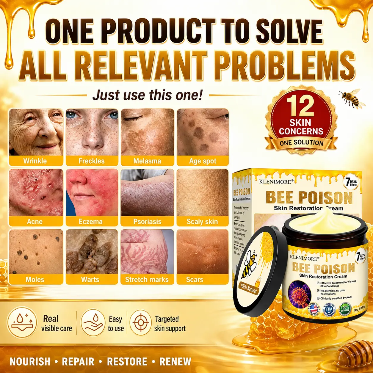 Bee Poison Skin Restoration Cream - Image 2