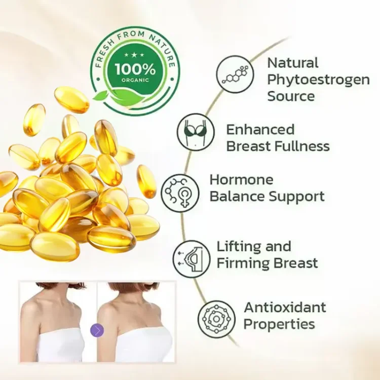 Pueraria Mirifica Papaya Breast Enhancement Capsules - Image 4