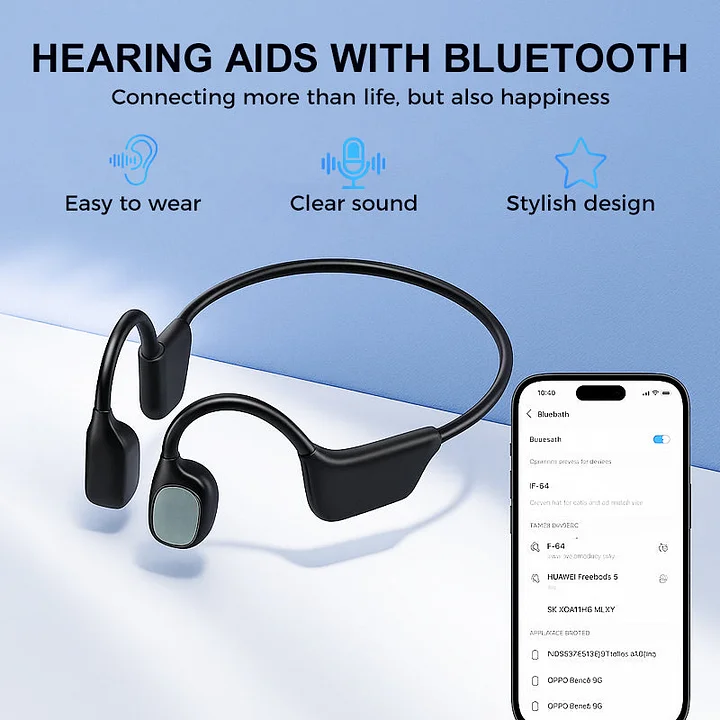ROSOPL X1 Hear the Joy Again — Smart Bone Conduction Hearing Headphones 1 - Image 3