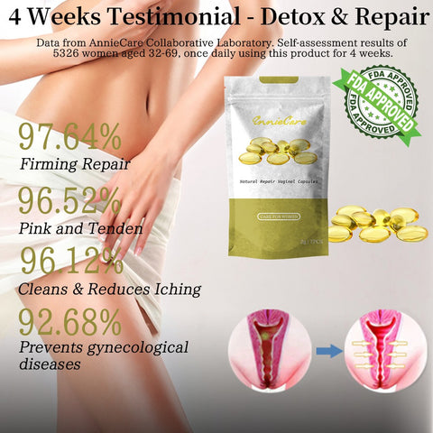 AnnieCare Instant Itching Stopper & Natural Detox & Firming Repair & Pink and Tender Natural Capsules - Image 2