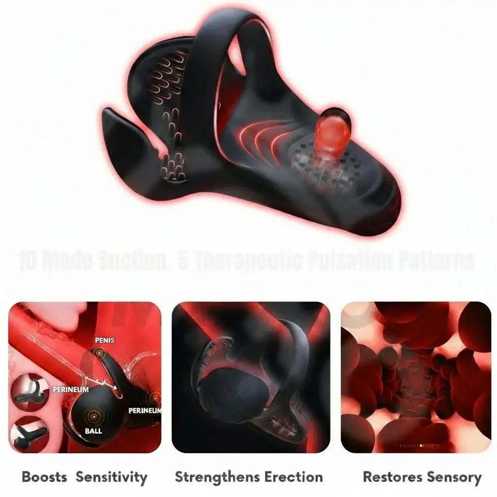 VitalEngine Pro-The #1 5-in-1 at-home trainer that reverses ED; PE with advanced precision - Image 9