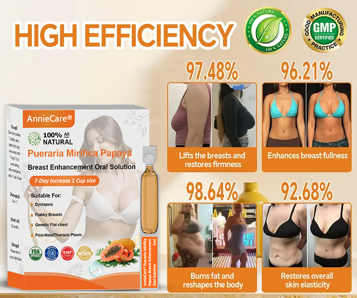Pueraria Mirifica Papaya Breast Enhancement Oral Solution