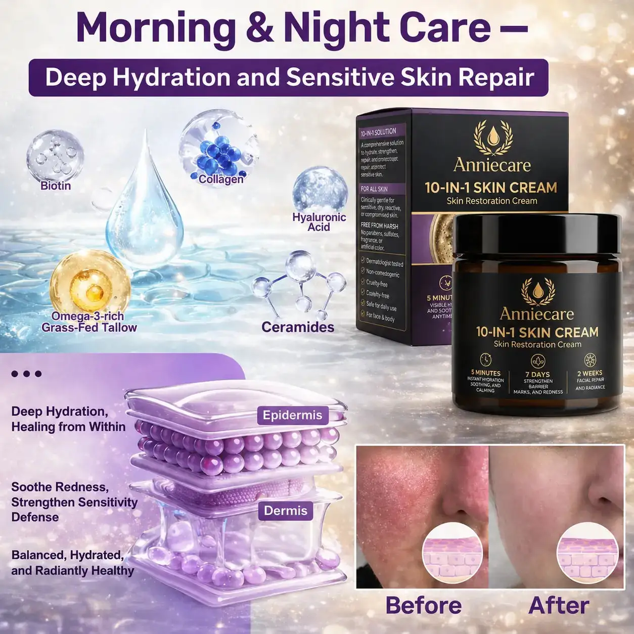 Anniecare 10-in-1 Skin Restoration Cream - Image 6