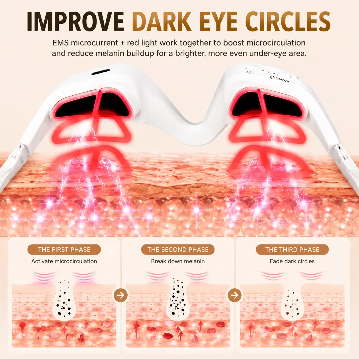 EMS Microcurrent Eye Massager - Image 3