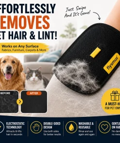 Pet Hair Remover Electrostatic Gloves