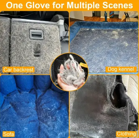 Pet Hair Remover Electrostatic Gloves - Image 2