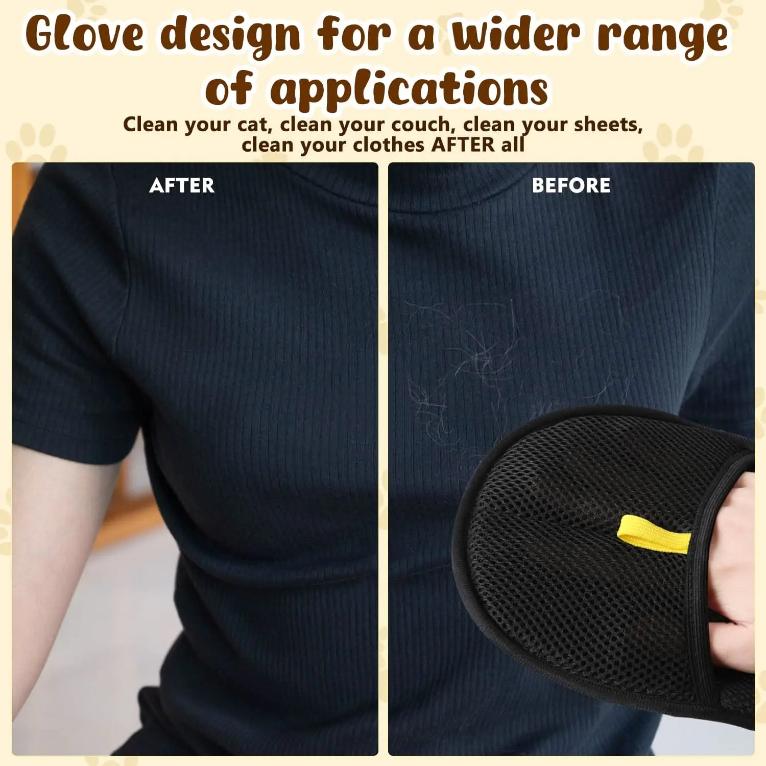 Pet Hair Remover Electrostatic Gloves - Image 5
