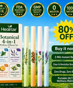Botanical 4-in-1 Wellness Diffuser Set