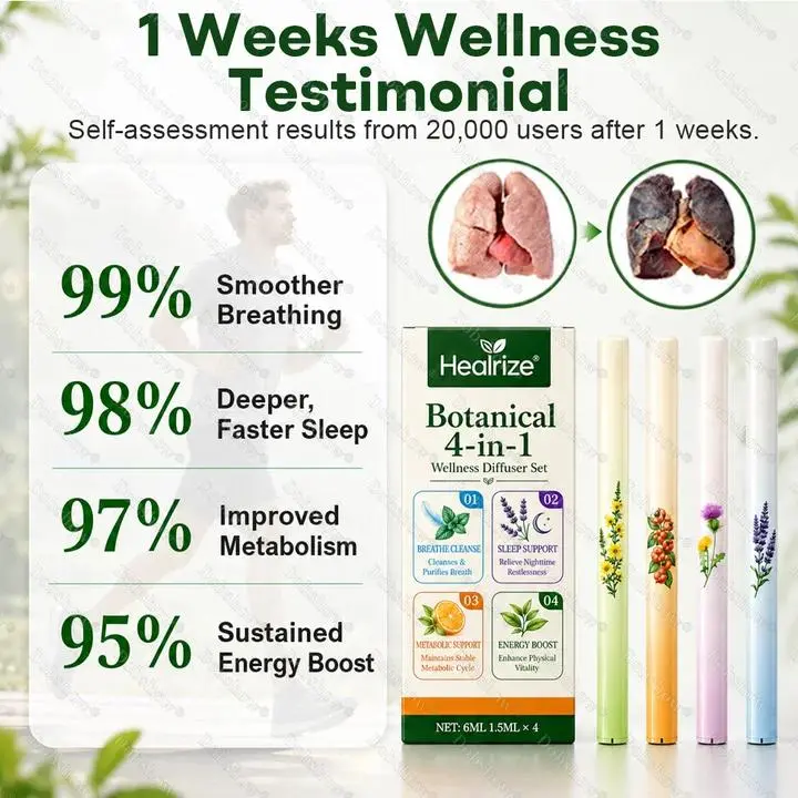 Botanical 4-in-1 Wellness Diffuser Set - Image 4