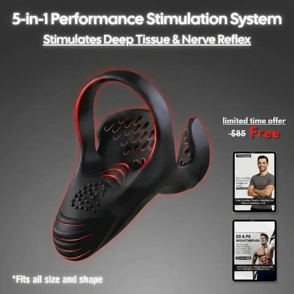 VitalEngine Pro-The #1 5-in-1 at-home trainer that reverses ED; PE with advanced precision