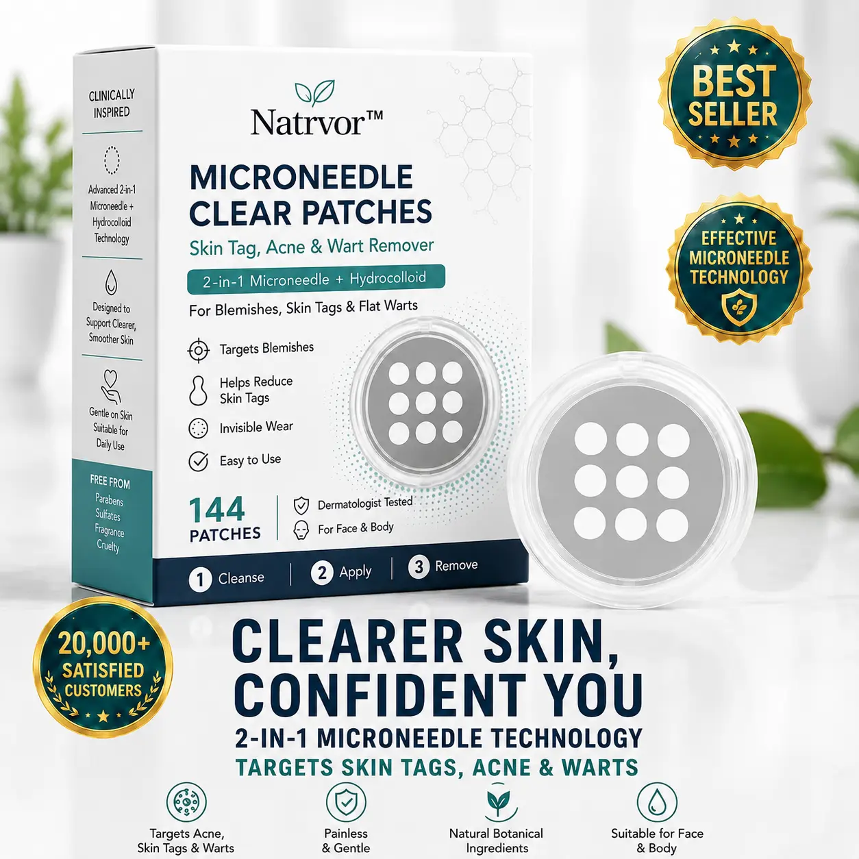 2-in-1 & Hydrocolloid Patch