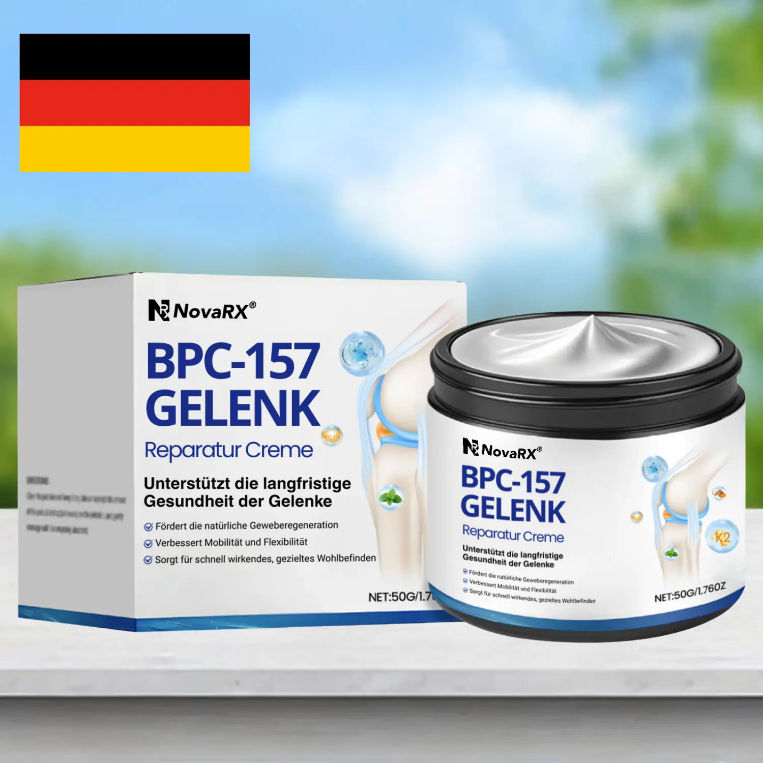 BPC-157 Gelenk Reparatur Creme