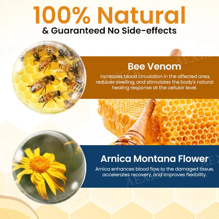 NanoDiffusion Active Bee Venom Joint Patch Relief for Shoulder, Neck, Back Knee Pain in 10 Minutes - Image 5