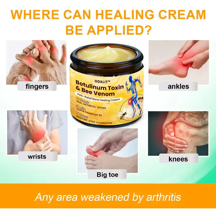 Botulinum Toxin & Bee Venom Pain-Relief Bone Healing Cream - Image 6