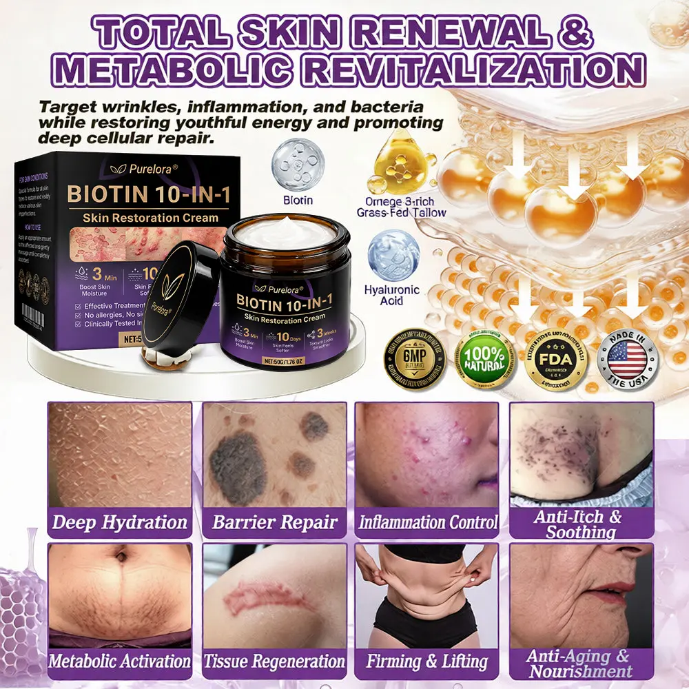 Biotin 10-in-1 Skin Repair Cream - Image 9
