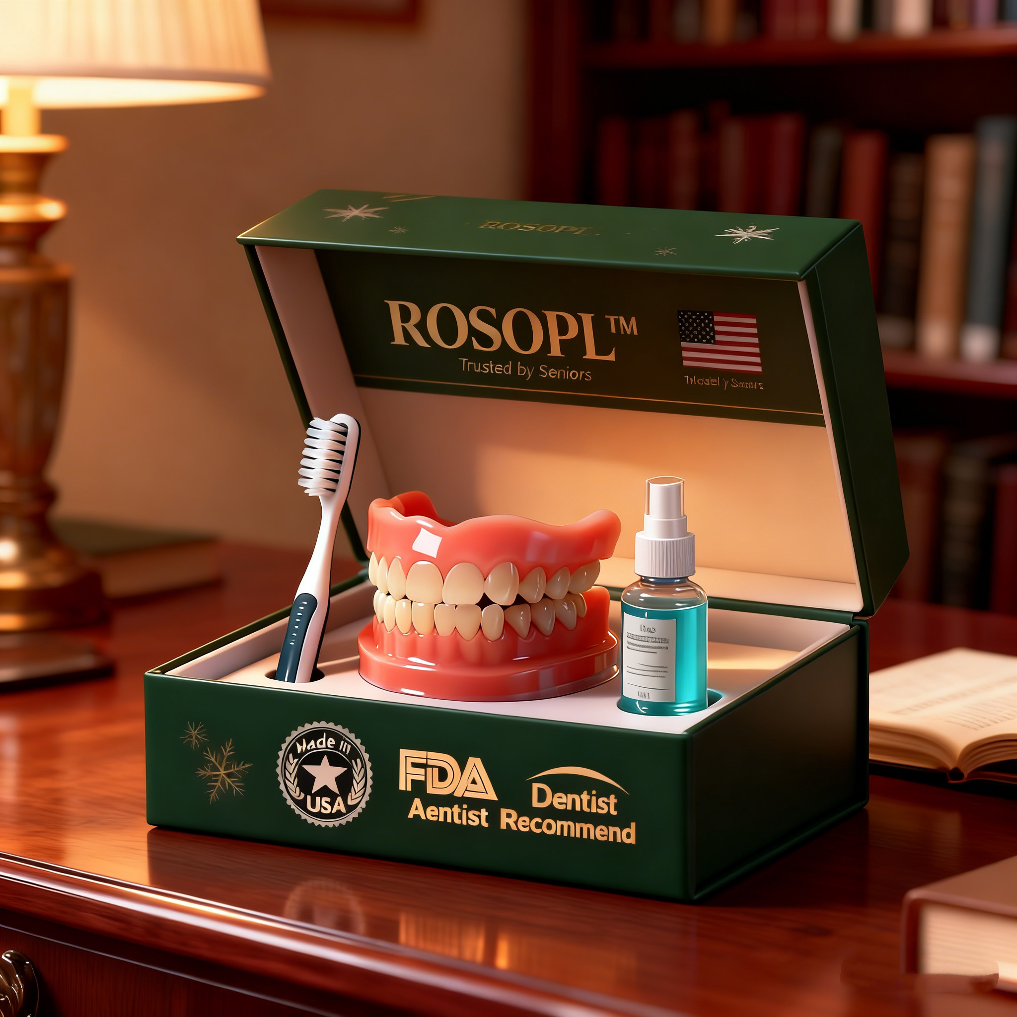 Custom-Fit Fully Functional Dentures