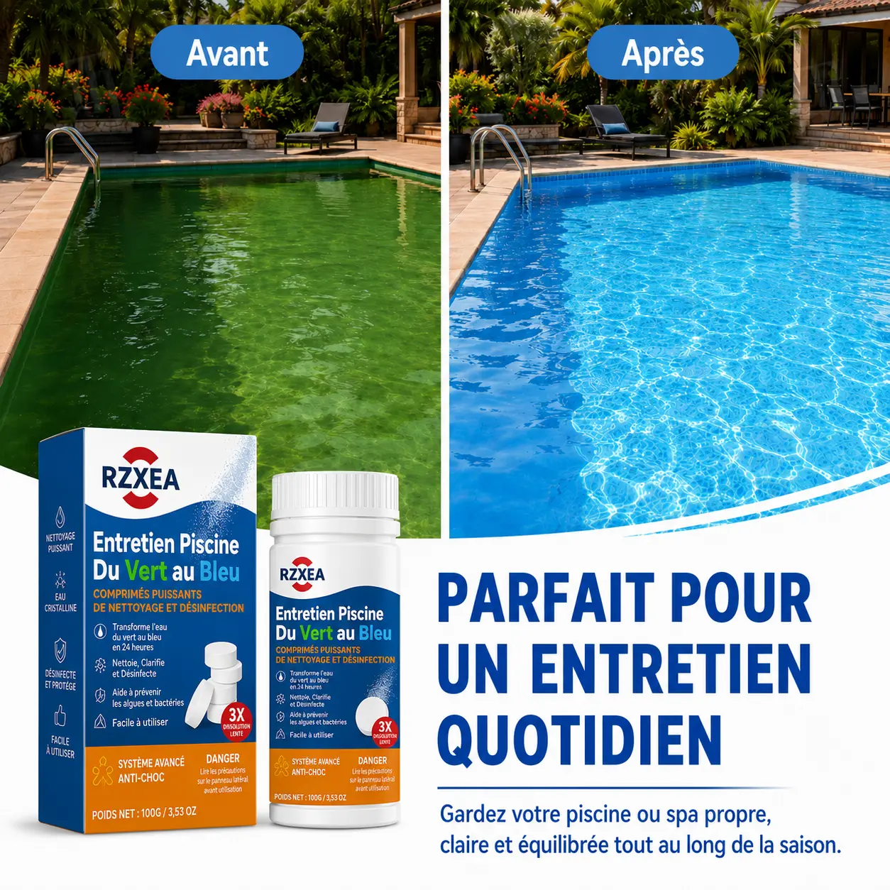 Entretien Piscine Du Vert au Bleu - Image 2