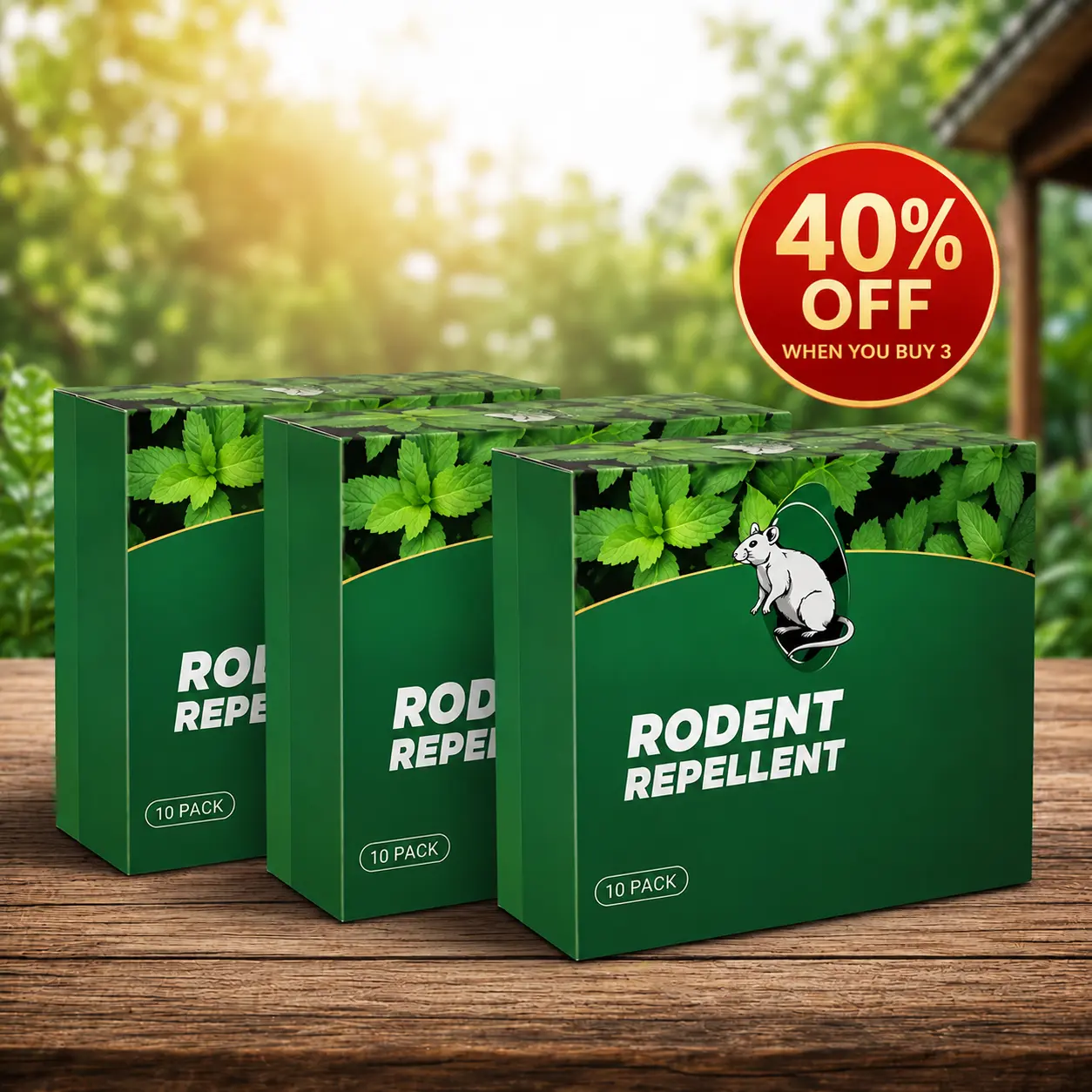Natural Peppermint Rodent Repellent Tablets - Image 11