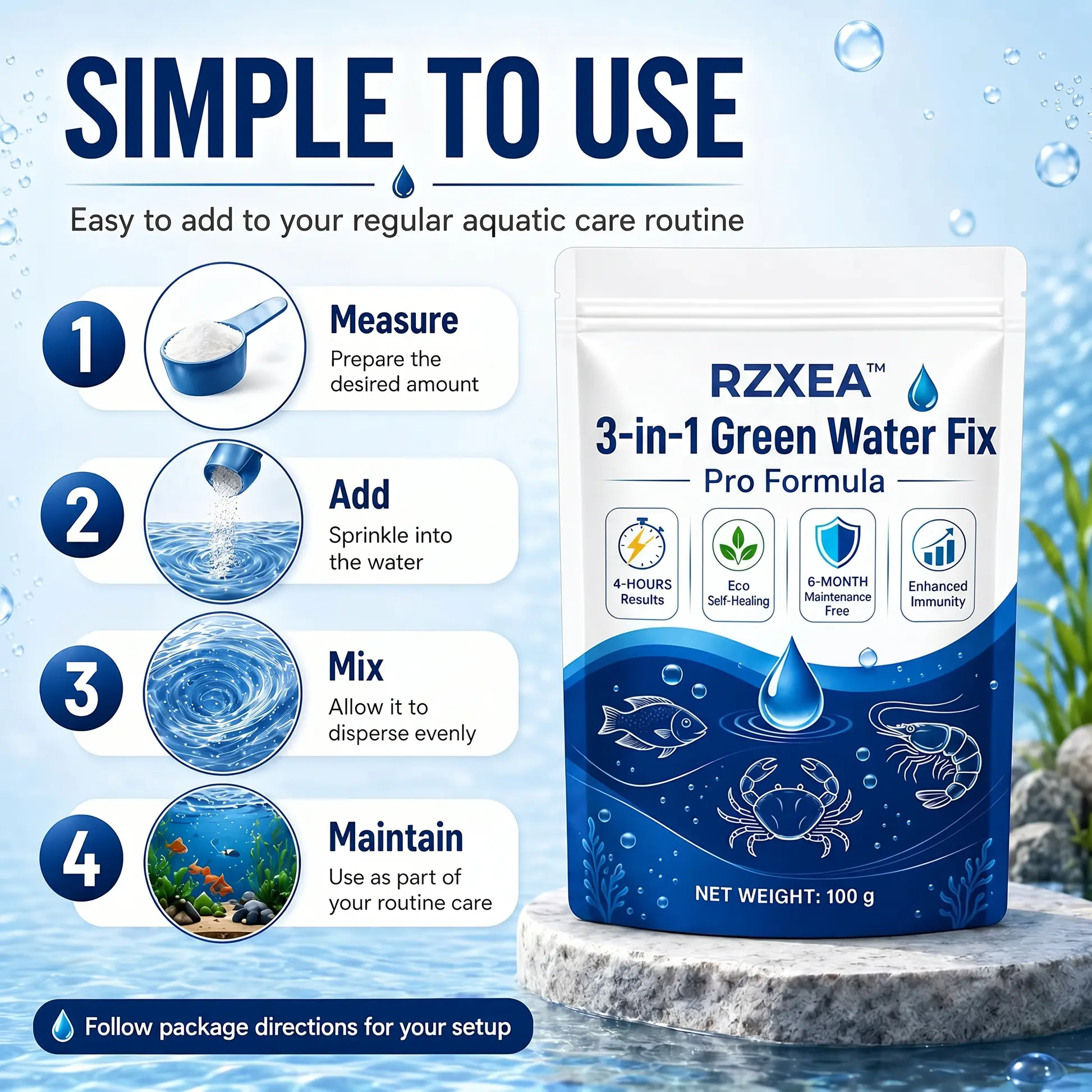 3-in-1 Green Water Fix - Image 5