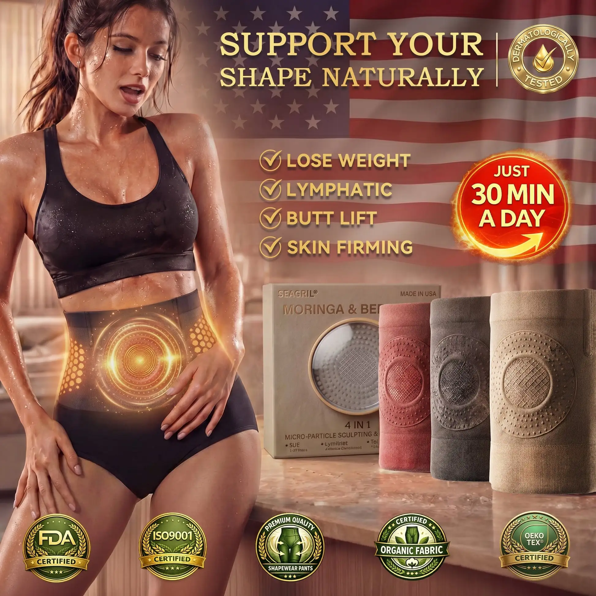 4-In-1 Fat-Burn Sculpting Shorts
