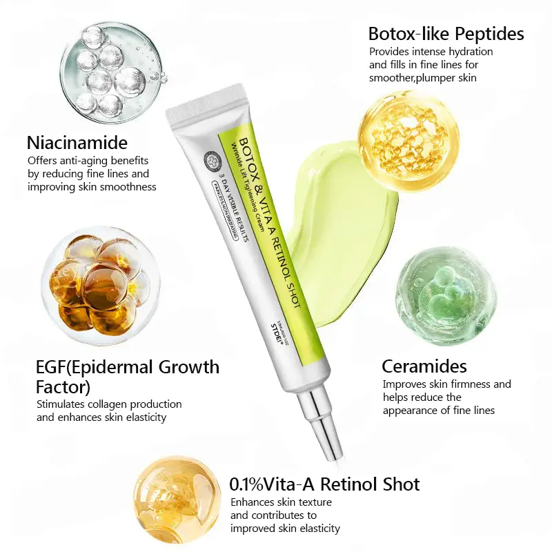 BOTOX & VITA A RETINOL SHOT Wrinkle Lift Tightening Cream - Image 12