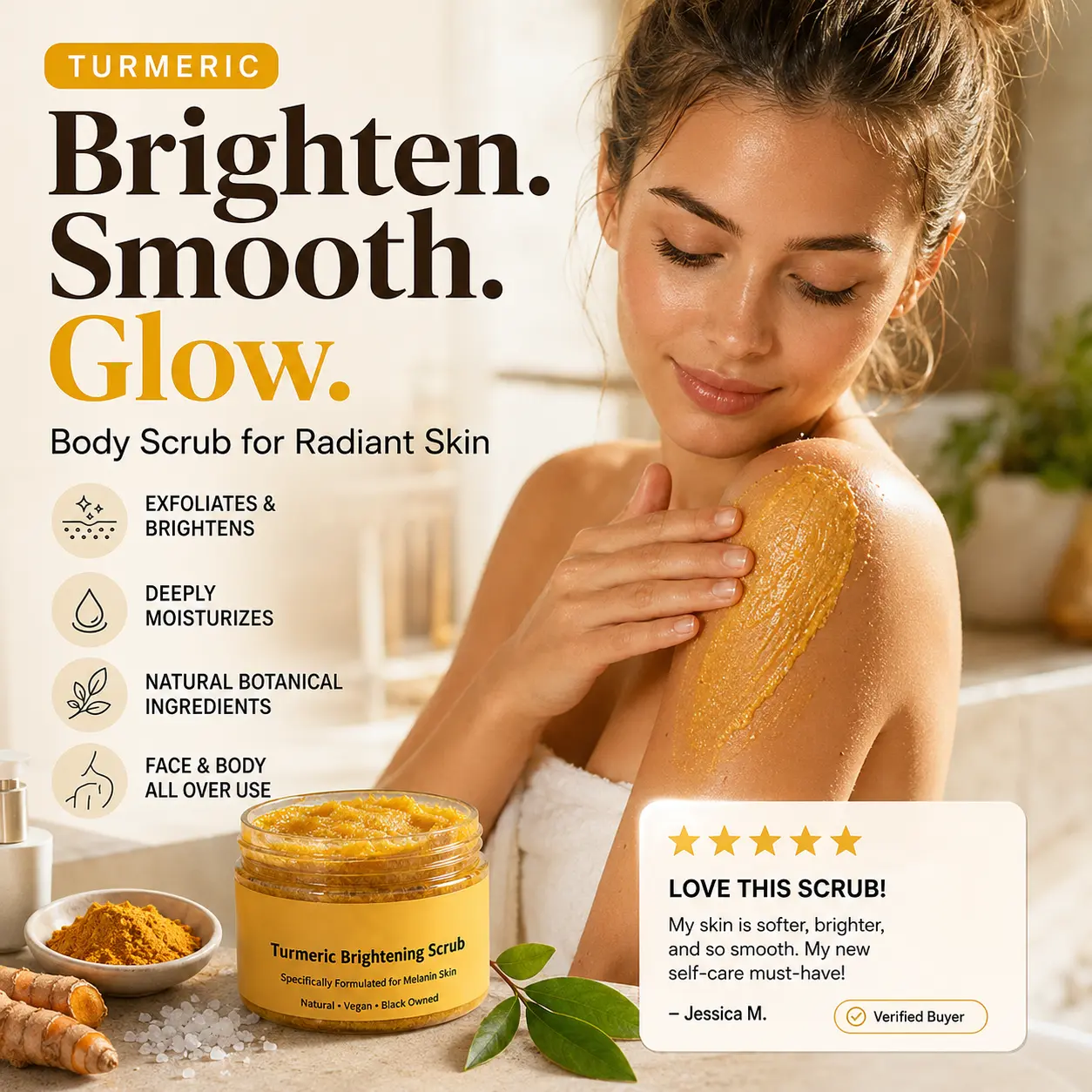 Turmeric Exfoliating Body