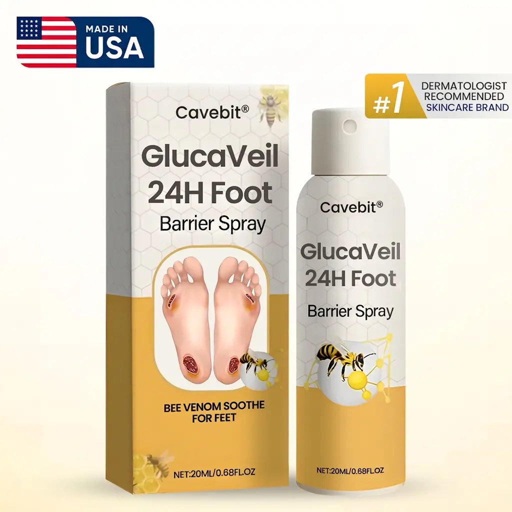 GlucaVeil 24H Foot Barrier Spray