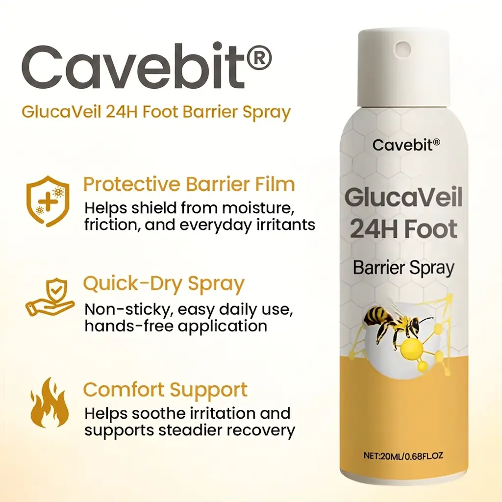GlucaVeil 24H Foot Barrier Spray - Image 2