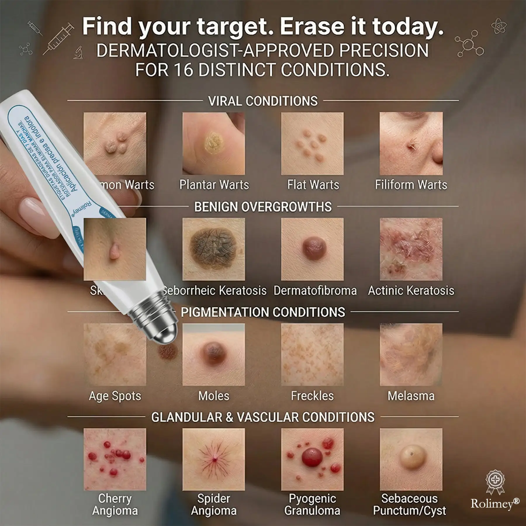 7-Day Skin Tag & Blemish Remover Painless & Scar-Free – Advanced Mole & Wart Remover - Image 5