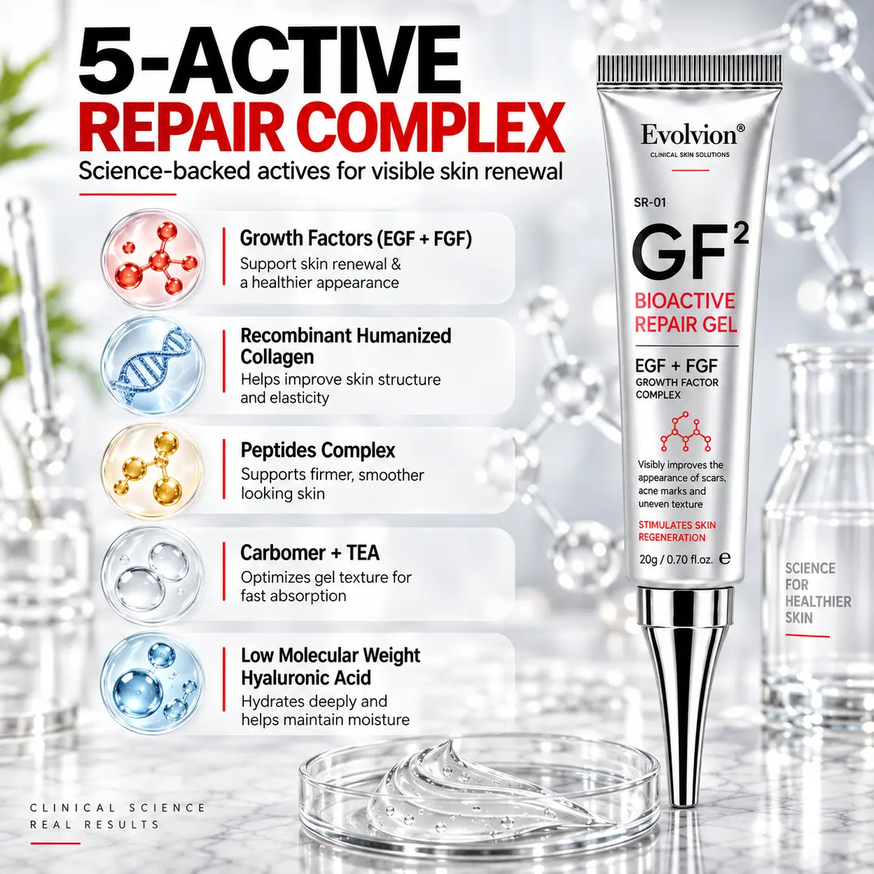Evolviion Advanced Bioactive Repair Gel - Image 3