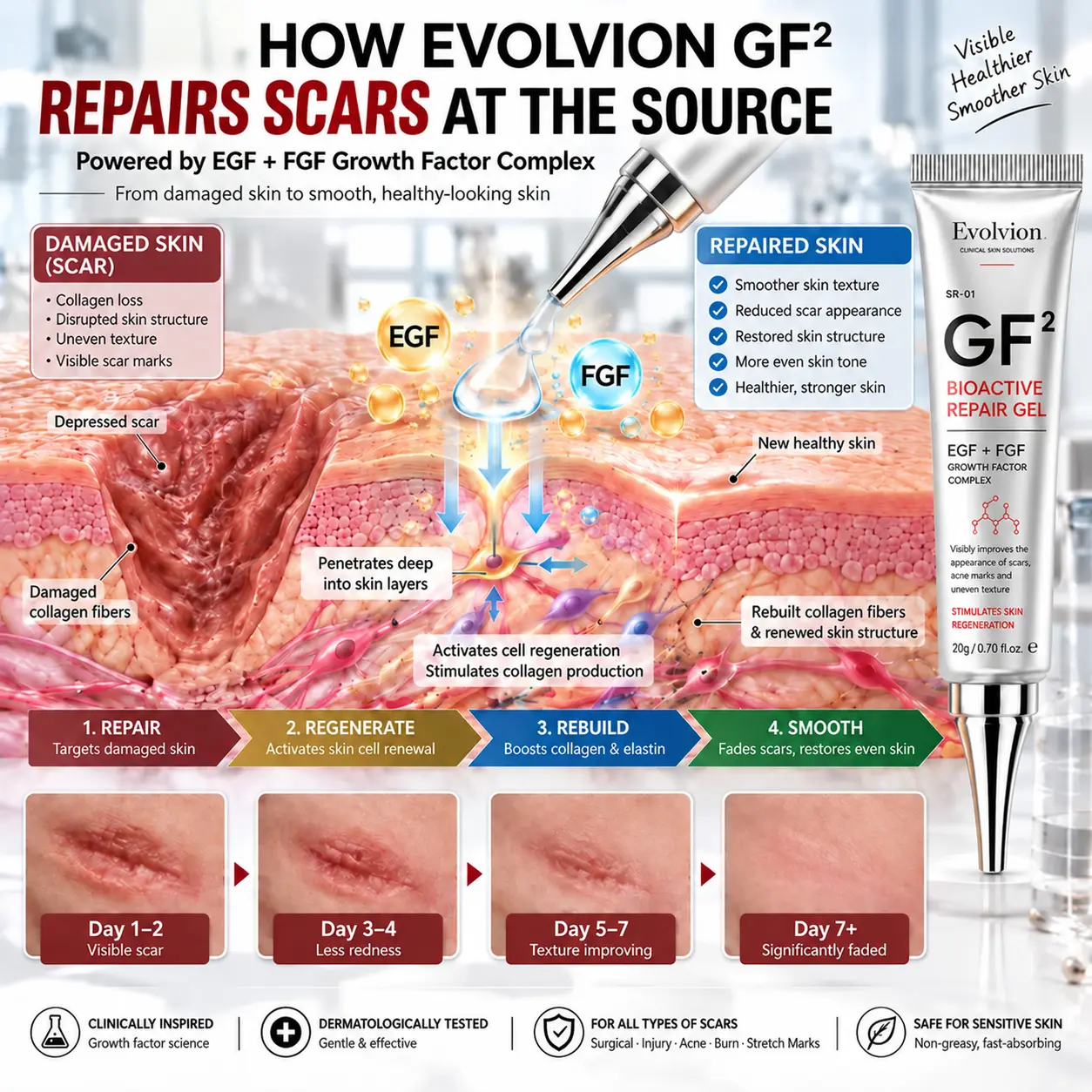 Evolviion Advanced Bioactive Repair Gel - Image 5